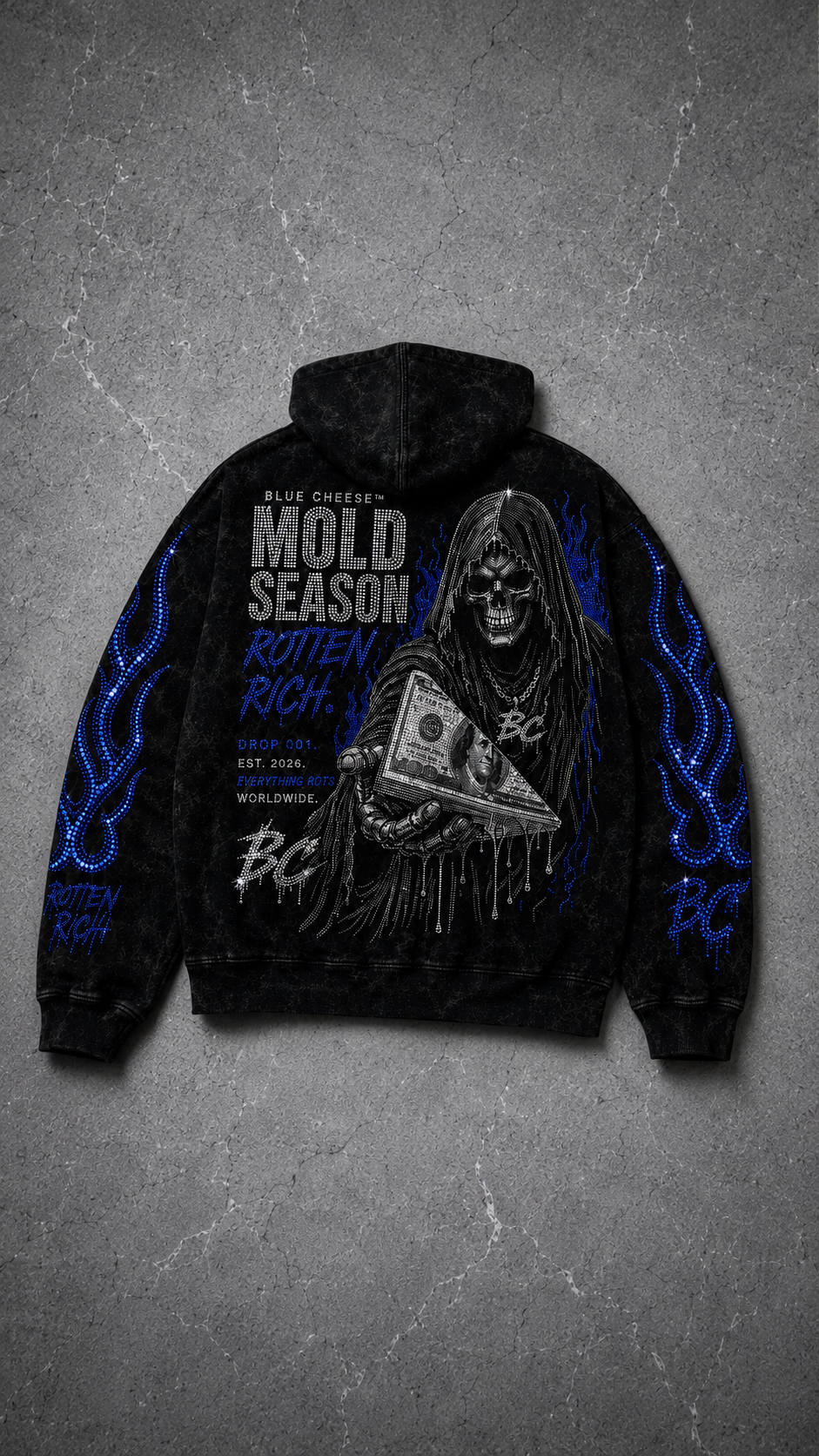 Rhinestone Hoodie