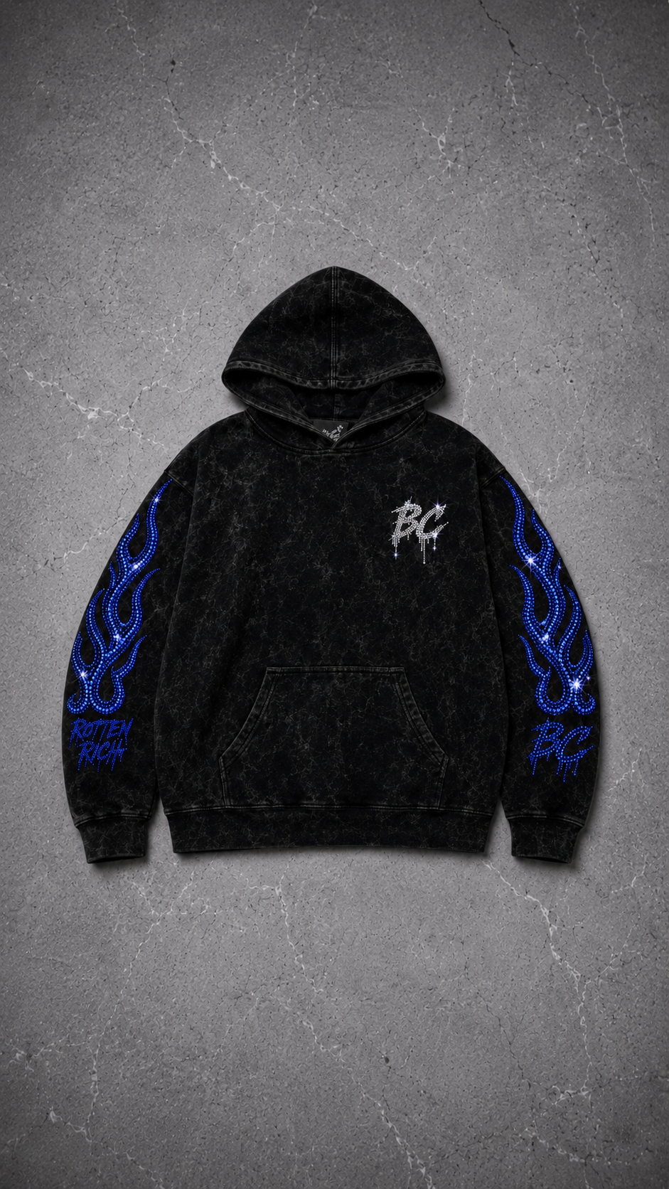 Rhinestone Hoodie